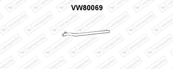 Veneporte VW80069 Вихлопна труба VW80069: Купити в Україні - Добра ціна на EXIST.UA!