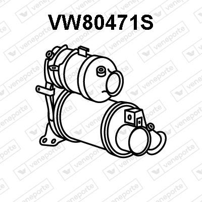 Veneporte VW80471S Фільтр сажевий DPF VW80471S: Купити в Україні - Добра ціна на EXIST.UA!