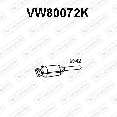 Veneporte VW80072K Каталізатор VW80072K: Купити в Україні - Добра ціна на EXIST.UA!