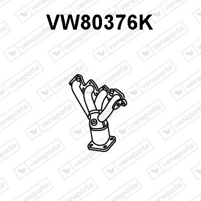 Veneporte VW80376K Каталізатор VW80376K: Купити в Україні - Добра ціна на EXIST.UA!