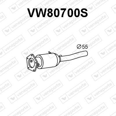 Veneporte VW80700S Фільтр сажевий DPF VW80700S: Купити в Україні - Добра ціна на EXIST.UA!