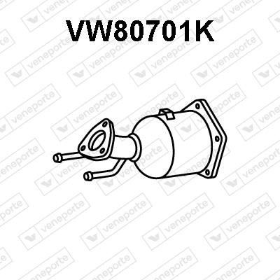 Veneporte VW80701K Каталізатор VW80701K: Купити в Україні - Добра ціна на EXIST.UA!