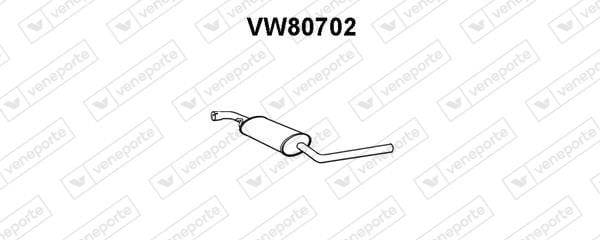 Veneporte VW80702 Резонатор VW80702: Купити в Україні - Добра ціна на EXIST.UA!