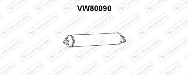 Veneporte VW80090 Резонатор VW80090: Купити в Україні - Добра ціна на EXIST.UA!
