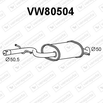 Veneporte VW80504 Амортизатор VW80504: Купити в Україні - Добра ціна на EXIST.UA!