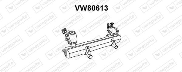 Veneporte VW80613 Глушник, задня частина VW80613: Купити в Україні - Добра ціна на EXIST.UA!