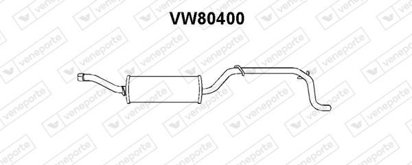Veneporte VW80400 Глушник, задня частина VW80400: Приваблива ціна - Купити в Україні на EXIST.UA!