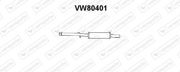 Veneporte VW80401 Резонатор VW80401: Купити в Україні - Добра ціна на EXIST.UA!