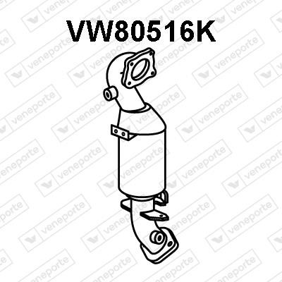 Veneporte VW80516K Каталізатор VW80516K: Купити в Україні - Добра ціна на EXIST.UA!