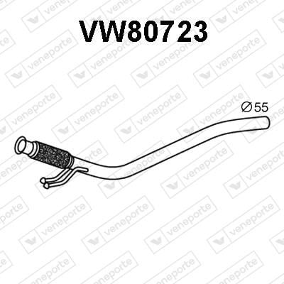 Veneporte VW80723 Вихлопна труба VW80723: Купити в Україні - Добра ціна на EXIST.UA!