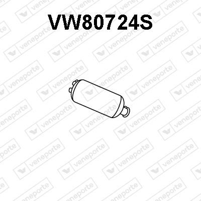 Veneporte VW80724S Фільтр сажевий DPF VW80724S: Купити в Україні - Добра ціна на EXIST.UA!