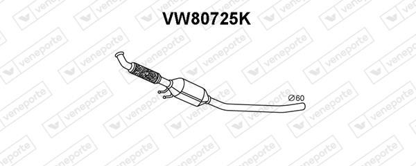 Veneporte VW80725K Каталізатор VW80725K: Купити в Україні - Добра ціна на EXIST.UA!
