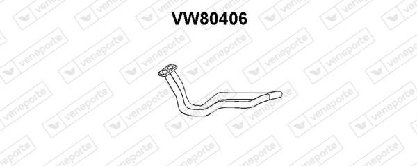 Veneporte VW80406 Вихлопна труба VW80406: Купити в Україні - Добра ціна на EXIST.UA!