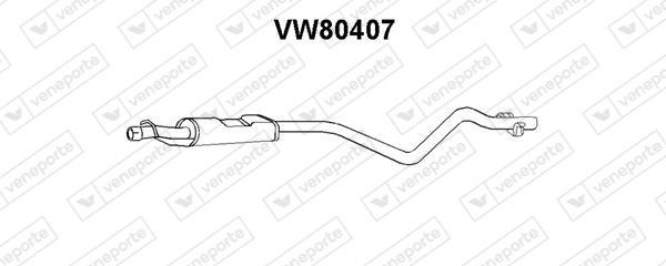 Veneporte VW80407 Резонатор VW80407: Купити в Україні - Добра ціна на EXIST.UA!