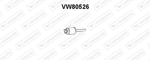 Veneporte VW80526 Резонатор VW80526: Купити в Україні - Добра ціна на EXIST.UA!