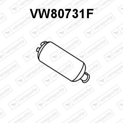 Veneporte VW80731F Фільтр сажевий DPF VW80731F: Купити в Україні - Добра ціна на EXIST.UA!