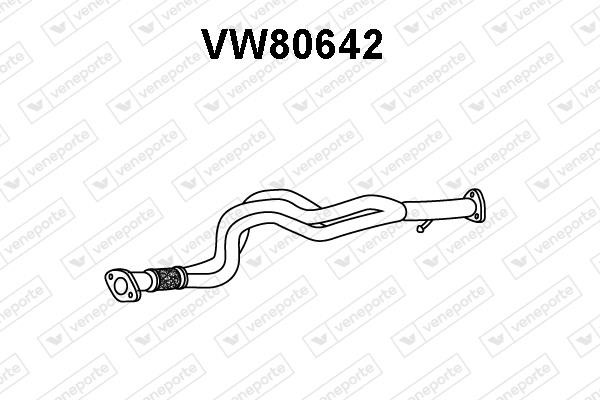 Veneporte VW80642 Вихлопна труба VW80642: Купити в Україні - Добра ціна на EXIST.UA!
