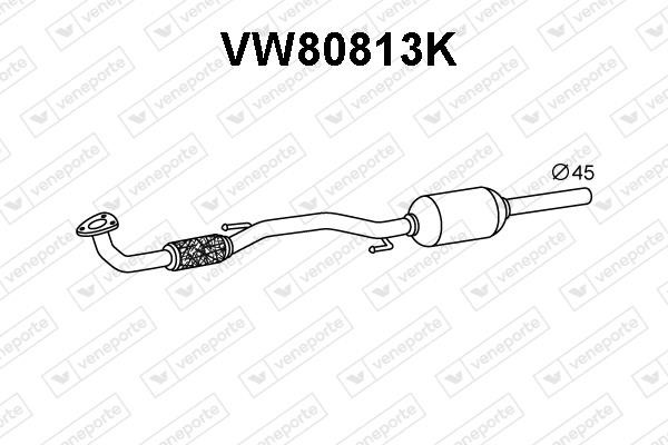 Veneporte VW80813K Каталізатор VW80813K: Купити в Україні - Добра ціна на EXIST.UA!