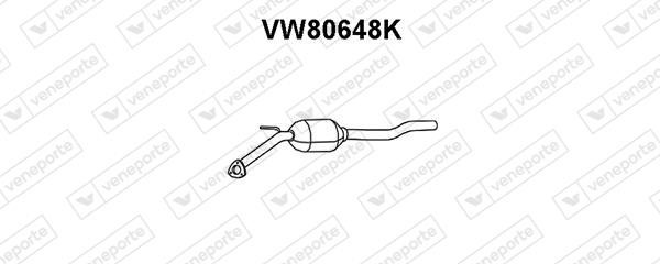 Veneporte VW80648K Каталізатор VW80648K: Купити в Україні - Добра ціна на EXIST.UA!
