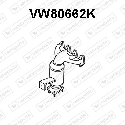 Veneporte VW80662K Каталізатор VW80662K: Приваблива ціна - Купити в Україні на EXIST.UA!