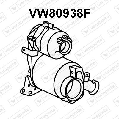 Veneporte VW80938F Фільтр сажевий DPF VW80938F: Купити в Україні - Добра ціна на EXIST.UA!