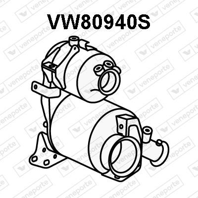 Veneporte VW80940S Фільтр сажевий DPF VW80940S: Купити в Україні - Добра ціна на EXIST.UA!
