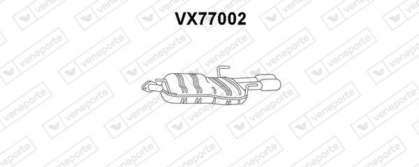 Veneporte VX77002 Глушник, задня частина VX77002: Купити в Україні - Добра ціна на EXIST.UA!