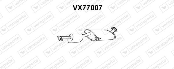 Veneporte VX77007 Глушник, задня частина VX77007: Купити в Україні - Добра ціна на EXIST.UA!