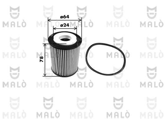 Malo 1510251 Фільтр масляний 1510251: Купити в Україні - Добра ціна на EXIST.UA!