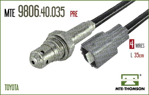 MTE-Thomson 980640035 Датчик кисневий / Лямбда-зонд 980640035: Купити в Україні - Добра ціна на EXIST.UA!