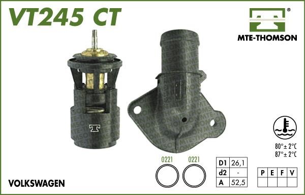 MTE-Thomson VT245.80CT Термостат, охолоджувальна рідина VT24580CT: Купити в Україні - Добра ціна на EXIST.UA!