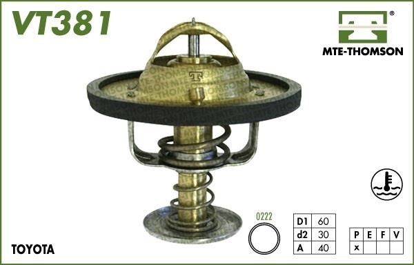 MTE-Thomson VT381.82 Термостат, охолоджувальна рідина VT38182: Купити в Україні - Добра ціна на EXIST.UA!