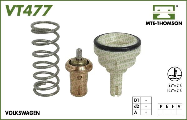 MTE-Thomson VT477.95 Термостат, охолоджувальна рідина VT47795: Купити в Україні - Добра ціна на EXIST.UA!