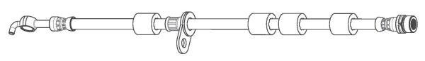 CEF 514948 Гальмівний шланг 514948: Купити в Україні - Добра ціна на EXIST.UA!