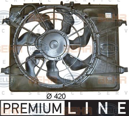Hella 8EW 351 043-351 Вентилятор, система охолодження двигуна 8EW351043351: Купити в Україні - Добра ціна на EXIST.UA!
