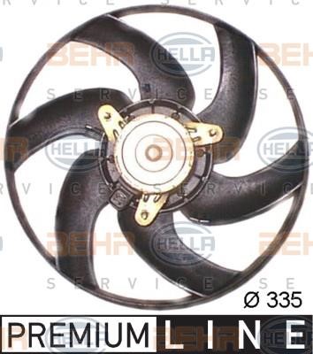 Hella 8EW 351 043-521 Вентилятор, система охолодження двигуна 8EW351043521: Приваблива ціна - Купити в Україні на EXIST.UA!
