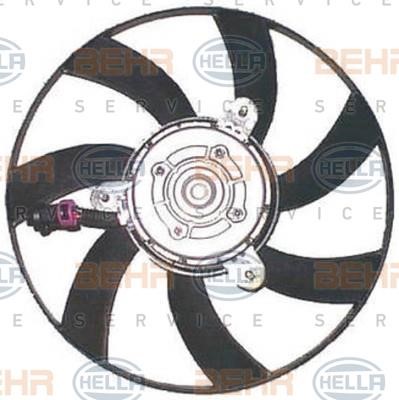 Hella 8EW 351 044-481 Вентилятор, система охолодження двигуна 8EW351044481: Купити в Україні - Добра ціна на EXIST.UA!