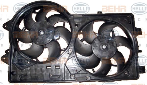 Hella 8EW 351 149-251 Вентилятор, система охолодження двигуна 8EW351149251: Купити в Україні - Добра ціна на EXIST.UA!