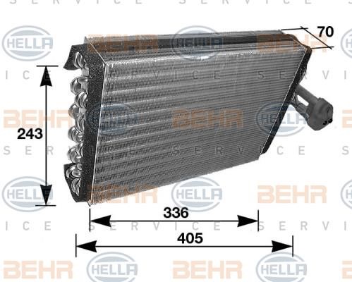 Hella 8FV 351 210-281 Випарювач кондиціонеру 8FV351210281: Купити в Україні - Добра ціна на EXIST.UA!