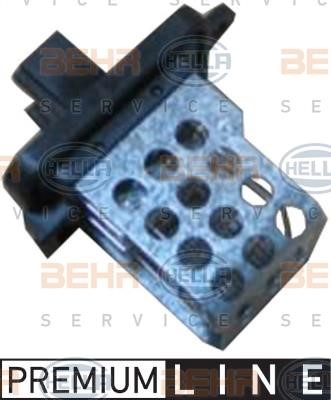 Hella 9ML 351 321-581 Резистор електродвигуна вентилятора 9ML351321581: Купити в Україні - Добра ціна на EXIST.UA!
