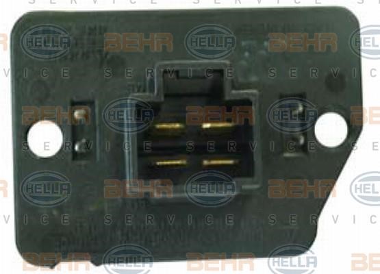 Hella 9ML 351 321-361 Резистор електродвигуна вентилятора 9ML351321361: Купити в Україні - Добра ціна на EXIST.UA!