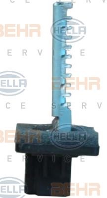 Резистор електродвигуна вентилятора Hella 9ML 351 321-451