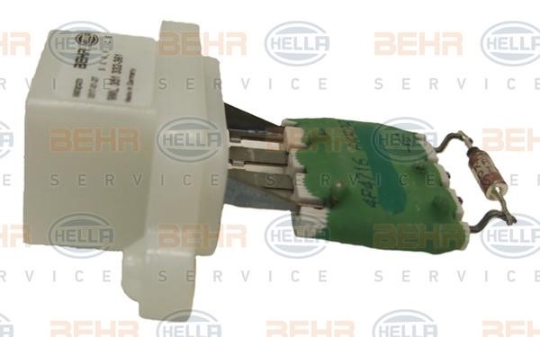 Hella 9ML 351 332-361 Резистор електродвигуна вентилятора 9ML351332361: Купити в Україні - Добра ціна на EXIST.UA!
