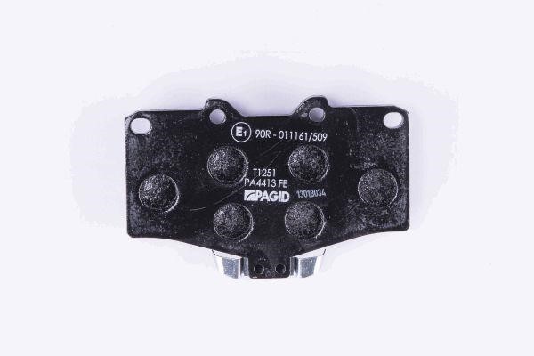 Тормозные колодки дисковые, комплект Hella 8DB 355 009-471
