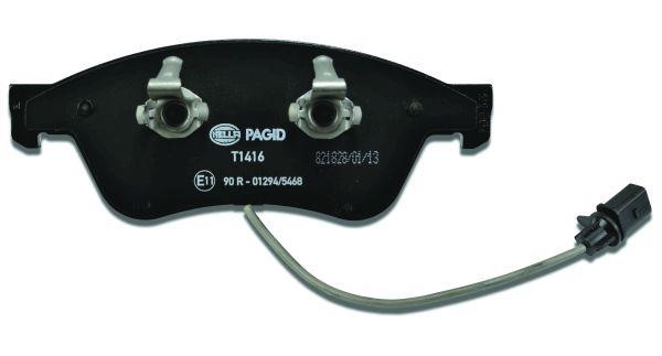 Тормозные колодки дисковые, комплект Hella 8DB 355 011-021