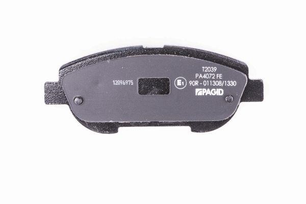 Тормозные колодки дисковые, комплект Hella 8DB 355 015-691