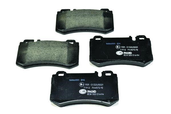 8DB355014941 Hella Тормозные колодки дисковые, комплект