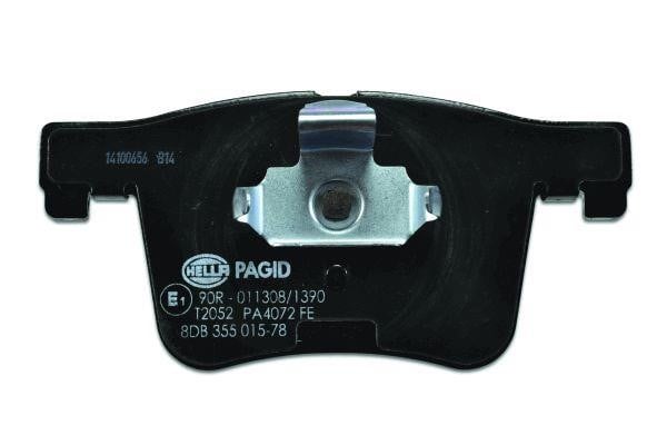 Тормозные колодки дисковые, комплект Hella 8DB 355 015-781