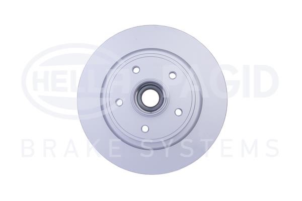 Тормозной диск задний невентилируемый Hella 8DD 355 112-361