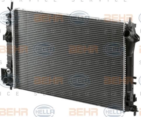 Hella 8MK 376 700-441 Радіатор охолодження двигуна 8MK376700441: Купити в Україні - Добра ціна на EXIST.UA!
